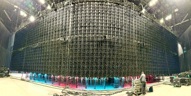 The ins and outs of setting up an LED screen at a public event