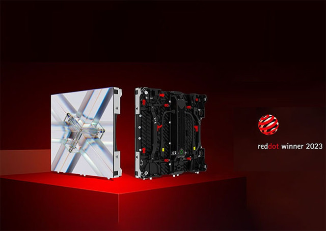 Innovative LED display panel design, winner of the Red Dot Award 2023