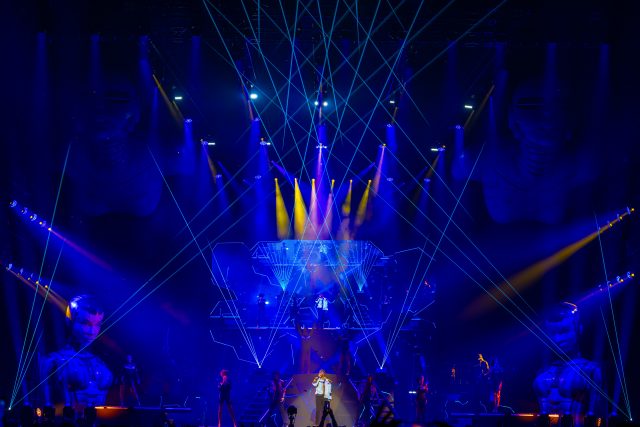 INFiLED GXmk2 LED LED Wall at Jason Derulo Concert