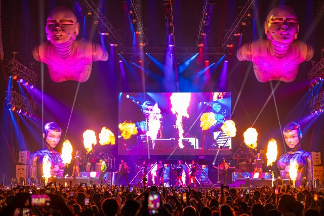 INFiLED GXmk2 LED LED Wall at Jason Derulo Concert