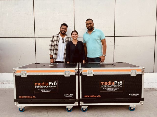 MediaPro adds 2000sqm of LED screens to growing INFiLED fleet