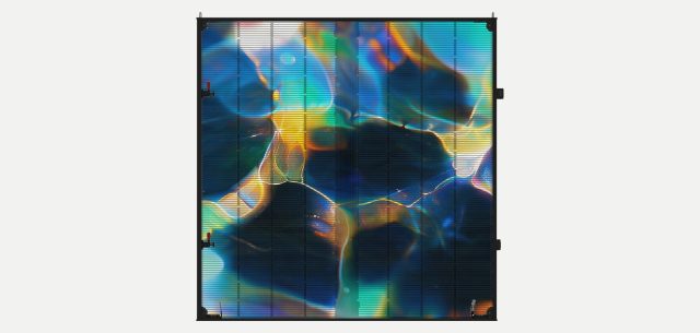 INFiLED AMmk2 Series transparent LED panel for rental events – product image