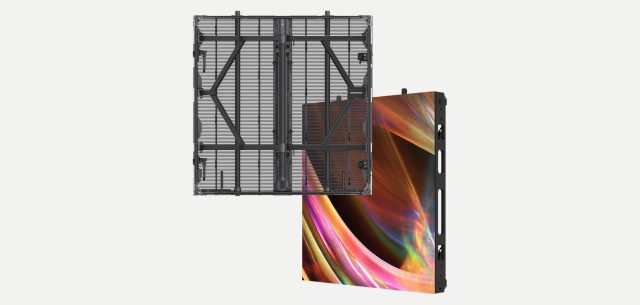 INFiLED Black Widow AMT Series transparent rental LED panel – product image