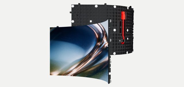 INFiLED SF Series curved LED panel for rental and retail – product image