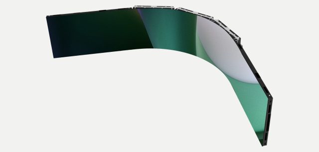 INFiLED WP Wrap Series curved indoor LED display – product image