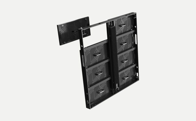 INFiLED MVmk2 Series outdoor LED cabinet with one module removed
