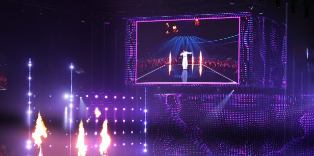 INFiLED ARmk2 and AMT Series LED screens on the UMK2026 stage in Finland